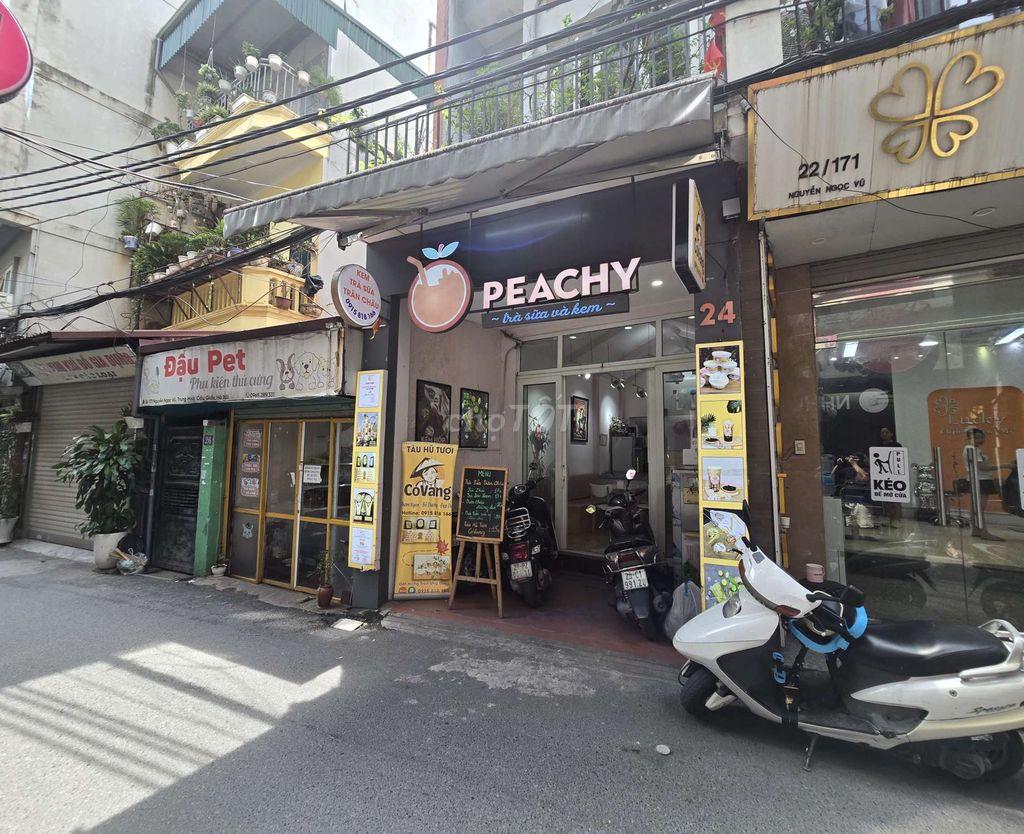 Cho thuê MBKD Nguyễn Ngọc Vũ 25m2, giá thương lượng, khu vực trung tâm
