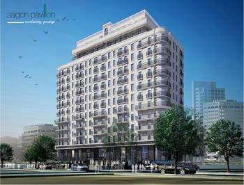 Cho thuê căn hộ Saigon Pavillon, Quận 3, Duplex 180m2, 4PN, giá 45 tr