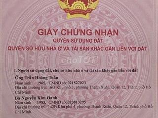 BÁN ĐẤT QUẬN 12
