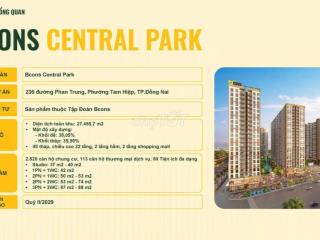 Bán căn hộ Bcons Central Park Tam Hiệp Biên Hòa giá ***