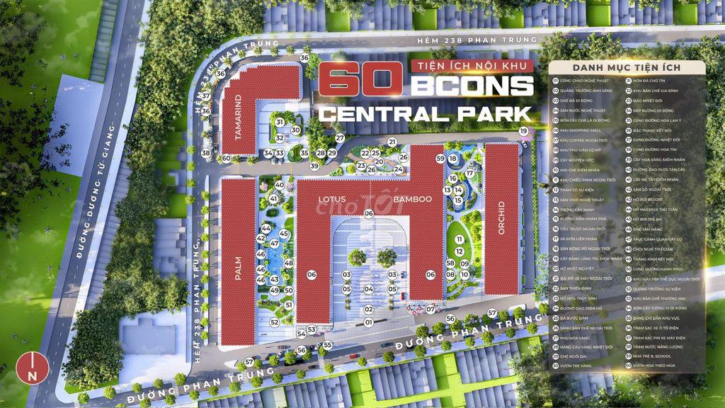 Bán căn hộ Bcons Central Park Tam Hiệp Biên Hòa giá ***
