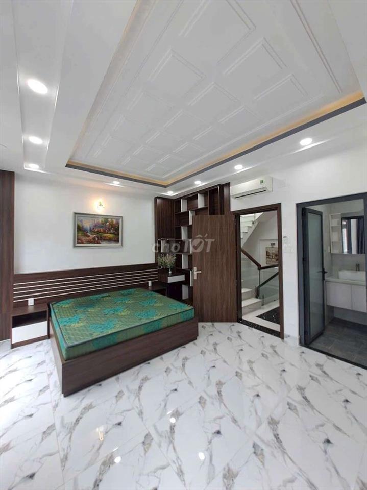 🔥🔥NHÀ PHỐ ĐẸP FULL NT - DT 5.5X15M -HẺM XE TẢI HUỲNH TẤN PHÁT - NHÀ BÈ
