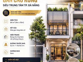 Nhà mặt tiền gần đường Nguyễn Văn Linh - đang cho thuê