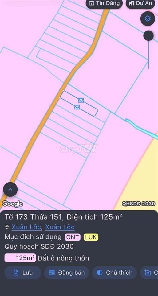 CHÍNH CHỦ CẦN BÁN LÔ ĐẤT THỔ CƯ