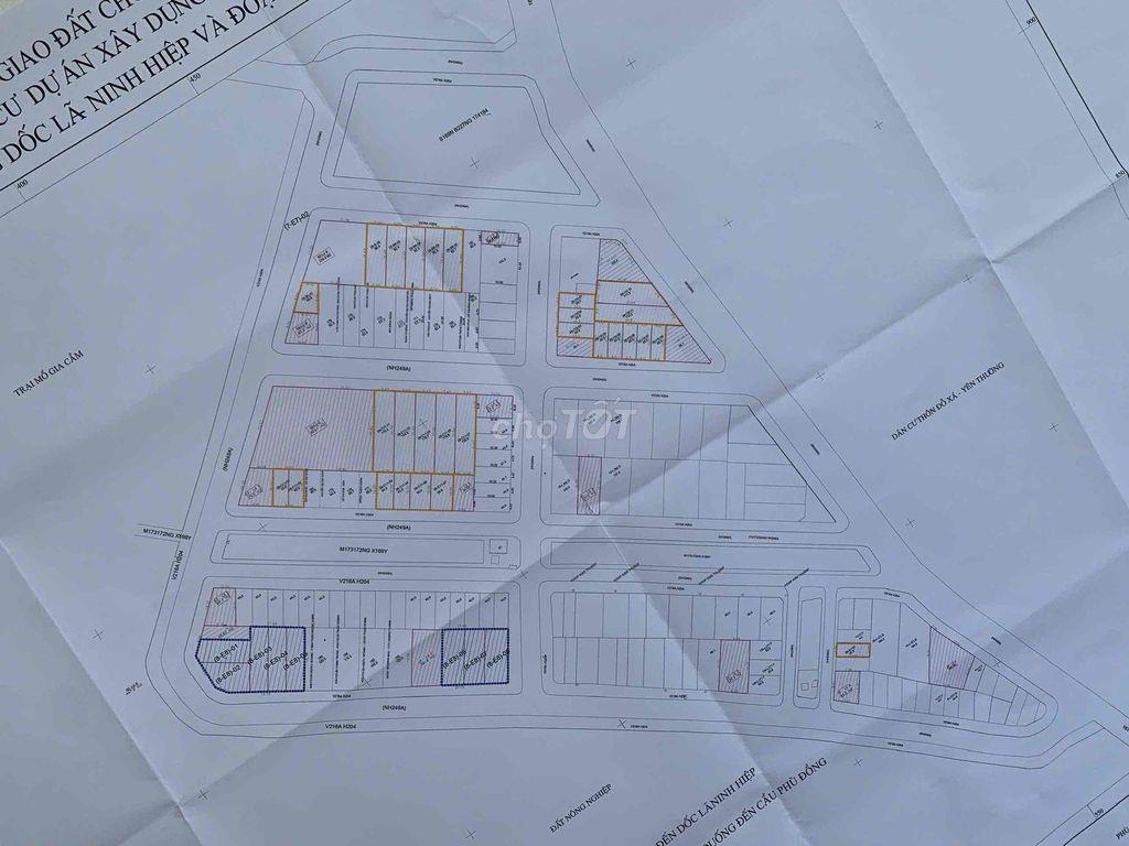 bán đất khu trung tâm tái định cư Đỗ Xá