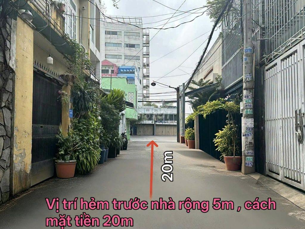 Bán nhà C4 hẻm 5m đường Đinh Bộ Lĩnh