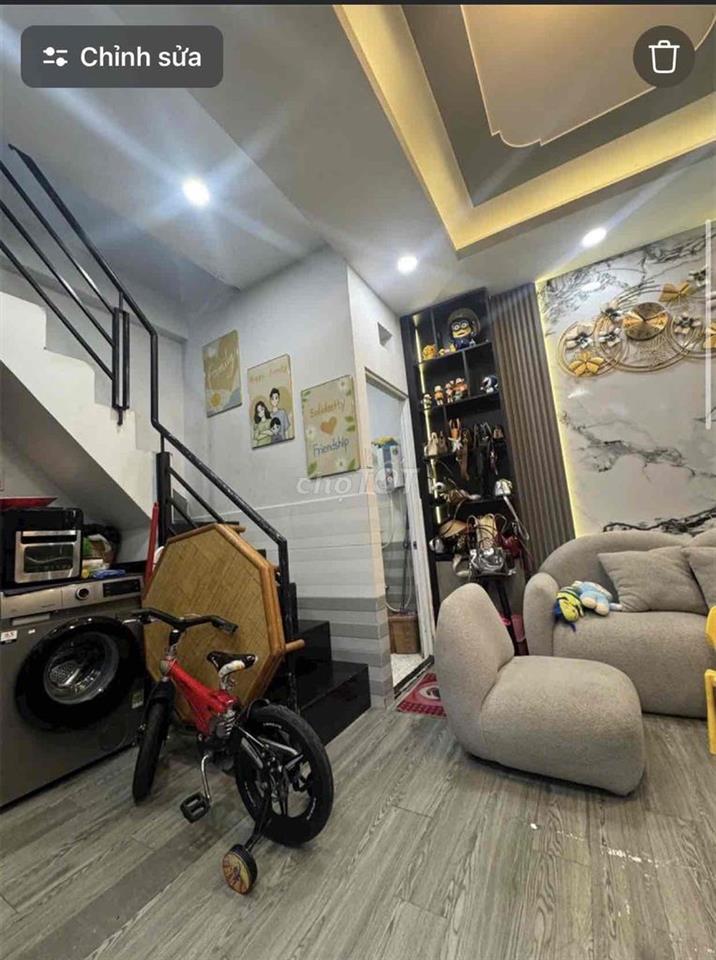 Cần cho thuê nhà phố ngay hẻm 174 lê văn lương 1 trệt 1 lầu 2 phòng ng