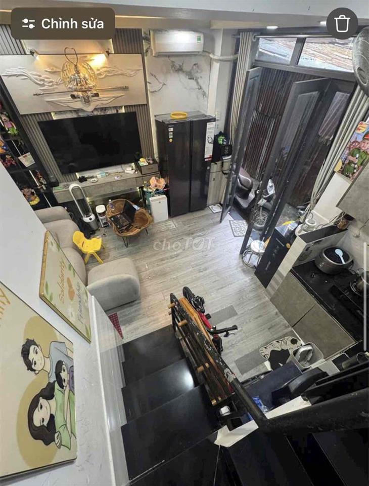 Cần cho thuê nhà phố ngay hẻm 174 lê văn lương 1 trệt 1 lầu 2 phòng ng