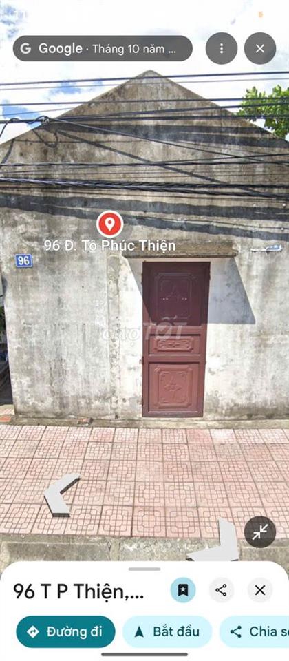 bán nhà mặt phố sổ đỏ chính chủ tt Quất Lâm nay Giao Ninh Ninh Bình