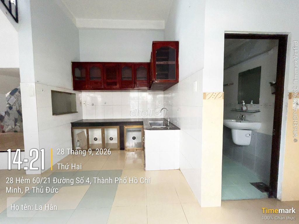 Nhà 3 tầng giá rẻ nhất khu vực Trường Thọ