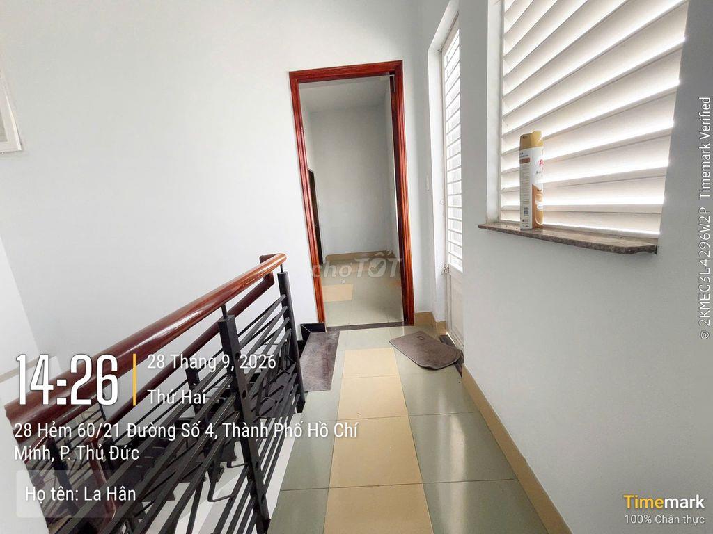 Nhà 3 tầng giá rẻ nhất khu vực Trường Thọ