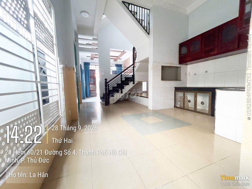 Nhà 3 tầng giá rẻ nhất khu vực Trường Thọ