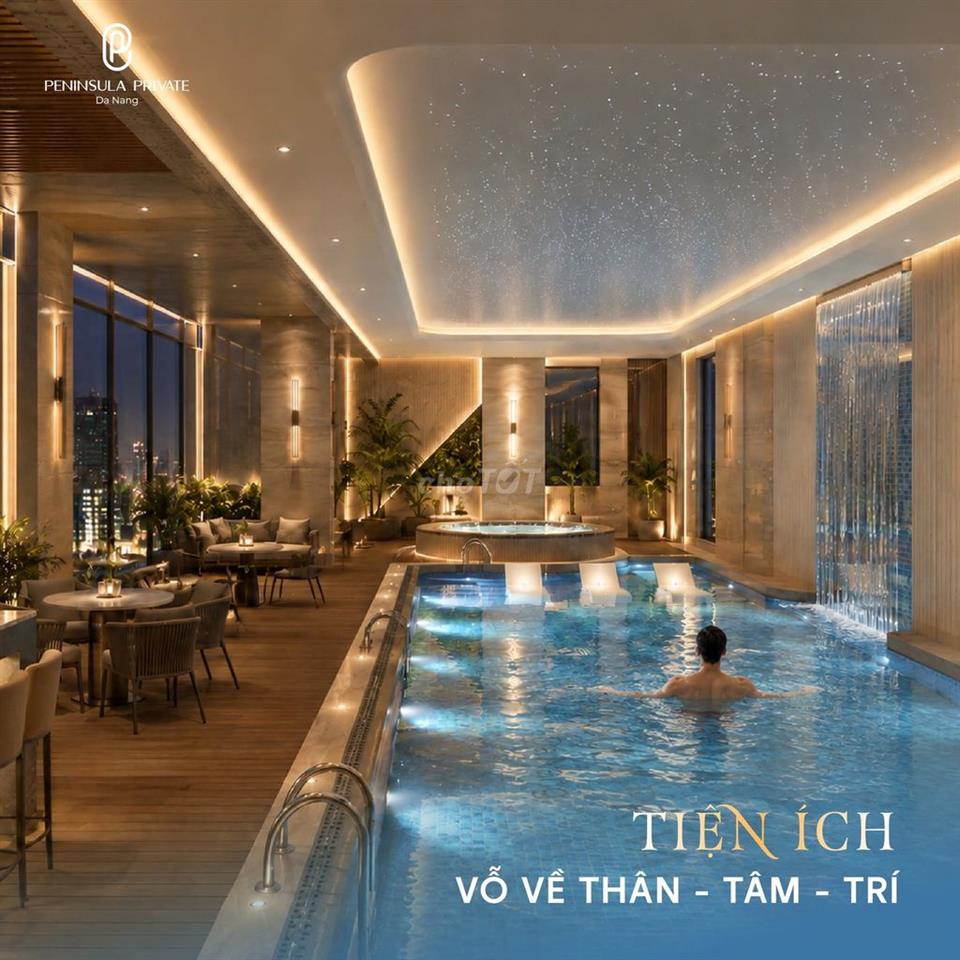 Căn 1PN Peninsula Private (P2-09) view sông biển - Đầu tư cho thuê
