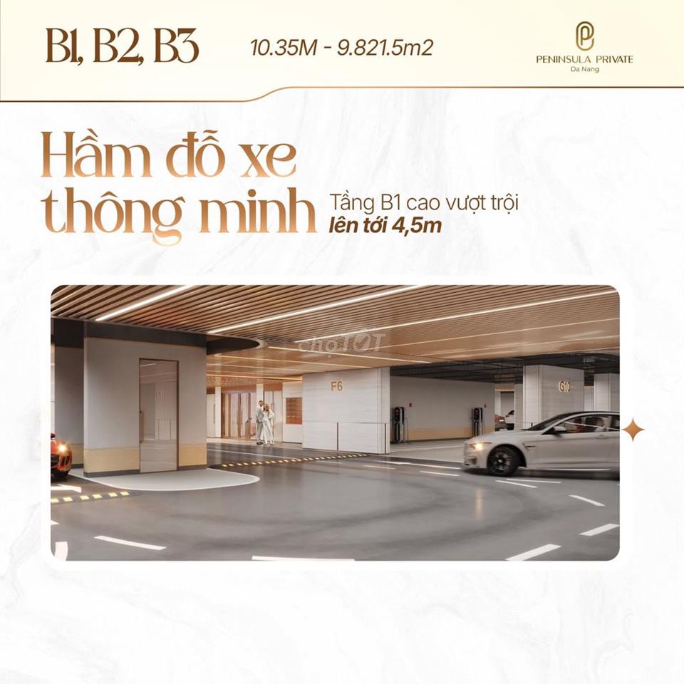 Căn 1PN Peninsula Private (P2-09) view sông biển - Đầu tư cho thuê