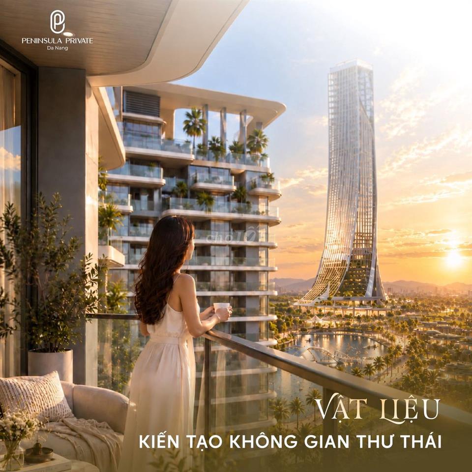 Căn 1PN Peninsula Private (P2-09) view sông biển - Đầu tư cho thuê