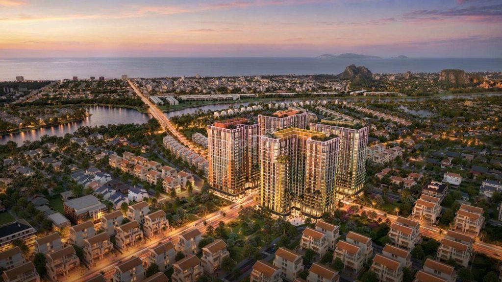Chỉ 2ty5 sở hữu 2PN 61m2 tại trung tâm Đà Nẵng. FourS Tower Sun Group