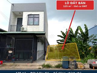 Chính chủ bán nền 125m² KDC E.City Tân Đức, đường A9B, thổ cư sổ riêng