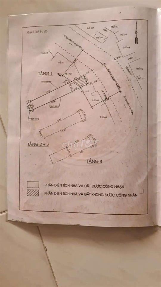 NHÁ BÁN MĂT TIÊN LÊ QUANG ÐỊNH F5 Q BÌNH THANH TPHCM