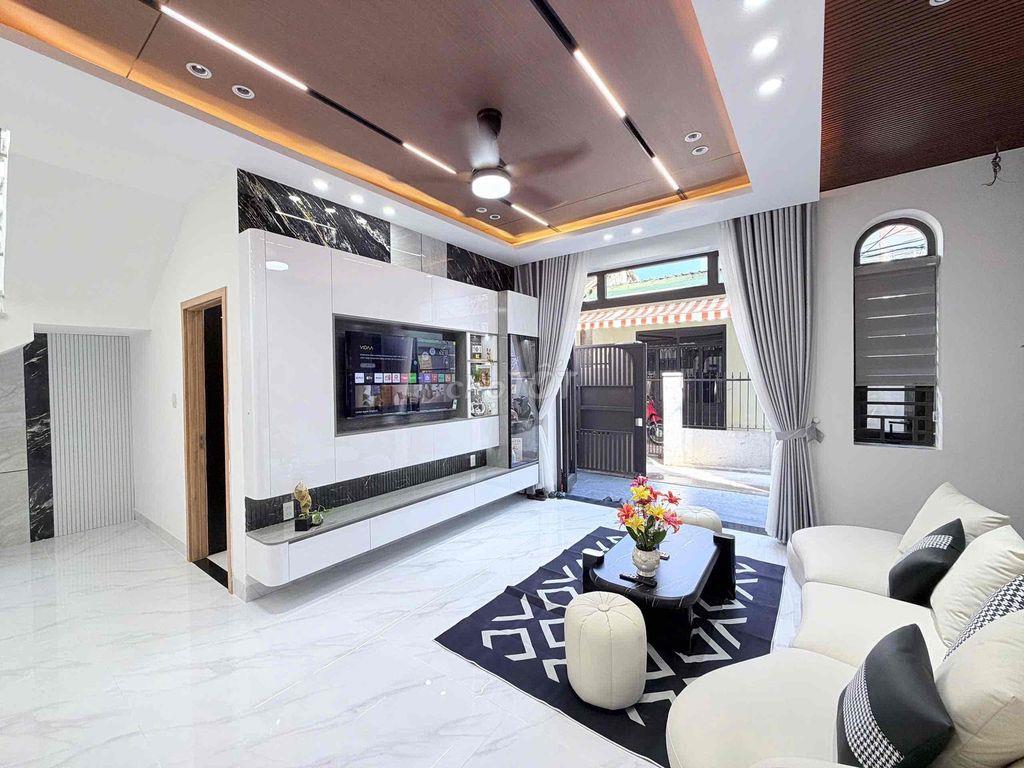🔥74M2 NHÀ MỚI 2 TẦNG 2 MẶT KIỆT THÁI THỊ BÔI SÁT ĐƯỜNG