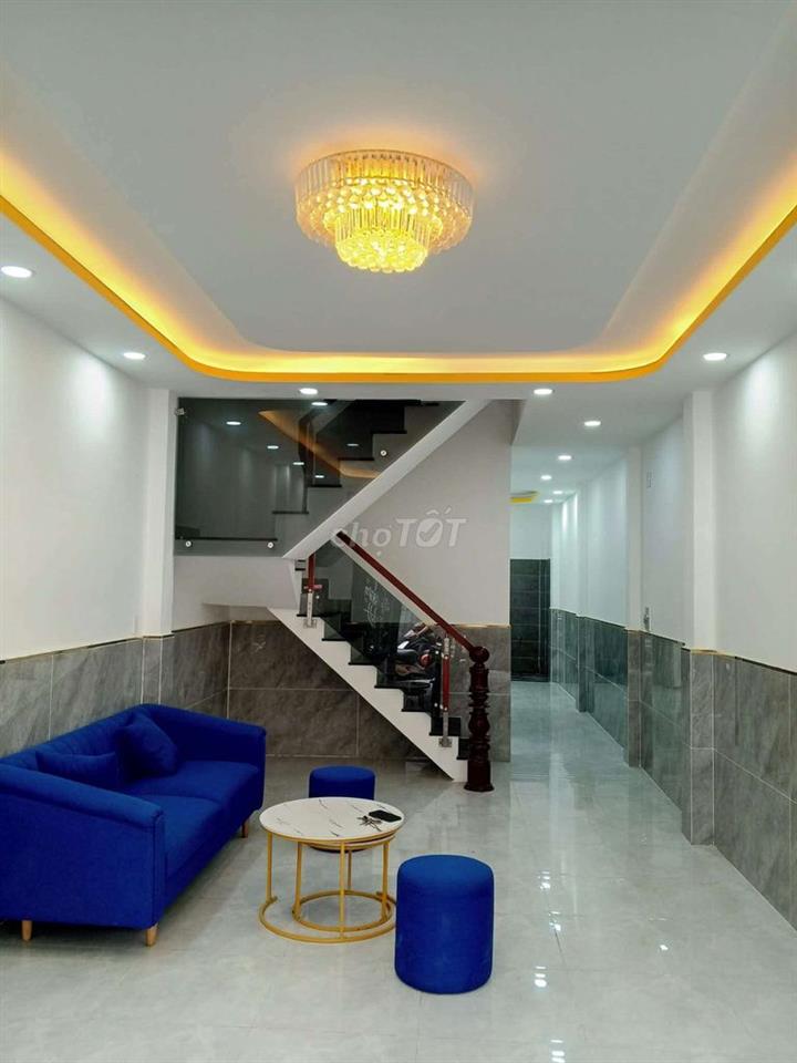 NHÀ LẦU BTCT 4PN ,75M² -5 PHÚT TỚI AEON TP CHỈ 4TỈ HƠN TL