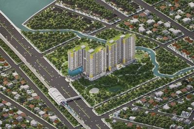 Thanh lý căn 2PN 2WC Bcons Newsky 65.54m2