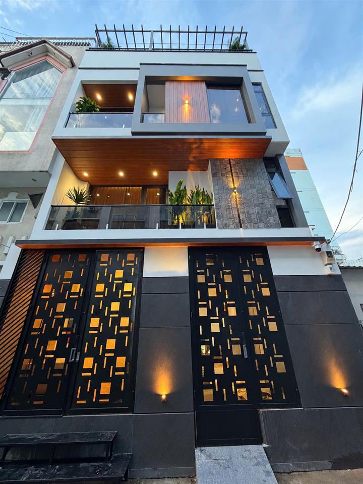 Bán nhà 4T đẹp lung linh đẳng cấp, mới xây, đường Lý Phục Man, hẻm xe hơi, giá nhỉnh 13 tỷ