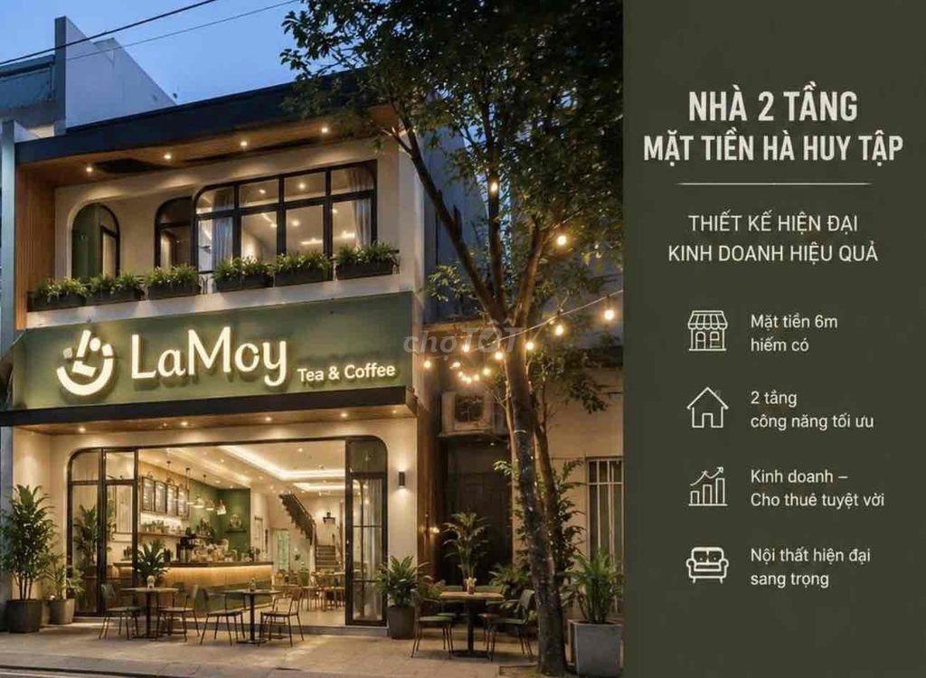 🚀🚀🚀 Giảm 350tr Chủ sắp định cư bán nhanh nhà mặt tiền Hà Huy Tập