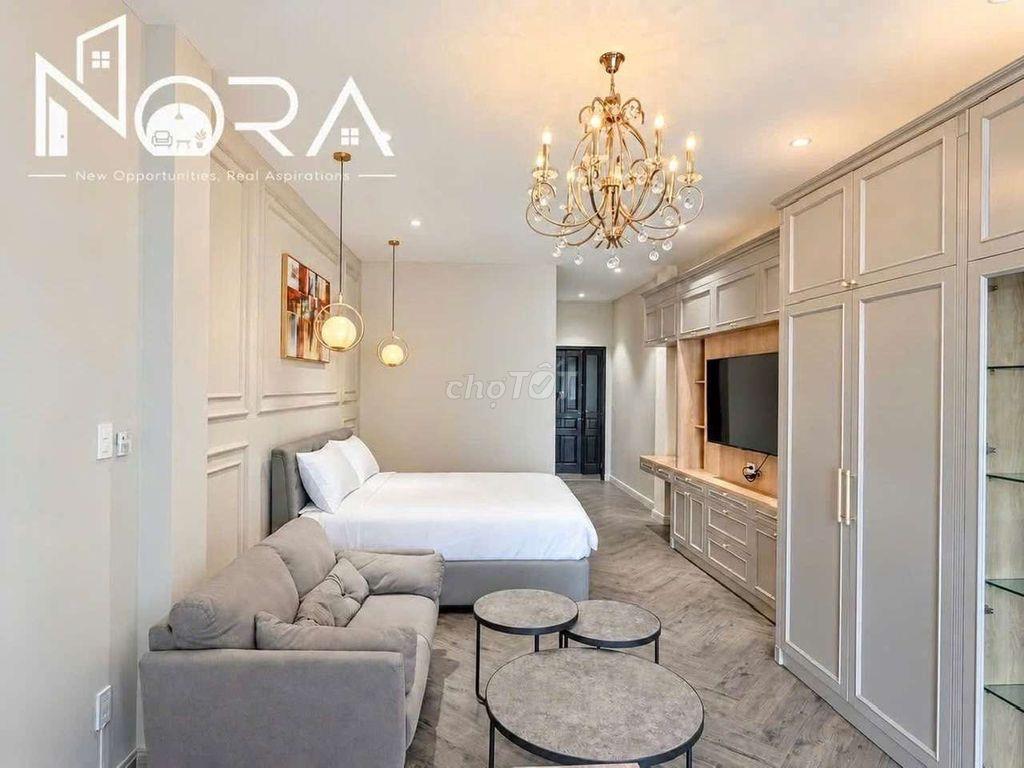Căn hộ Studio ban công full nội thất Hai Bà Trưng gần Vincom Center 