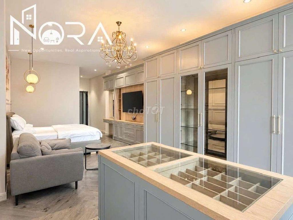 Căn hộ Studio ban công full nội thất Hai Bà Trưng gần Vincom Center 