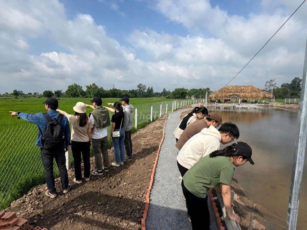 Đất vườn view sông, cách Sài Gòn 45', chỉ 2tr/m2