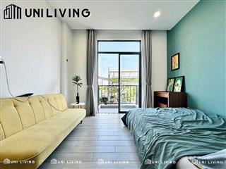 Căn hộ Studio ban công full nội thất Sư Vạn Hạnh Q10 gần Vạn Hạnh Mall