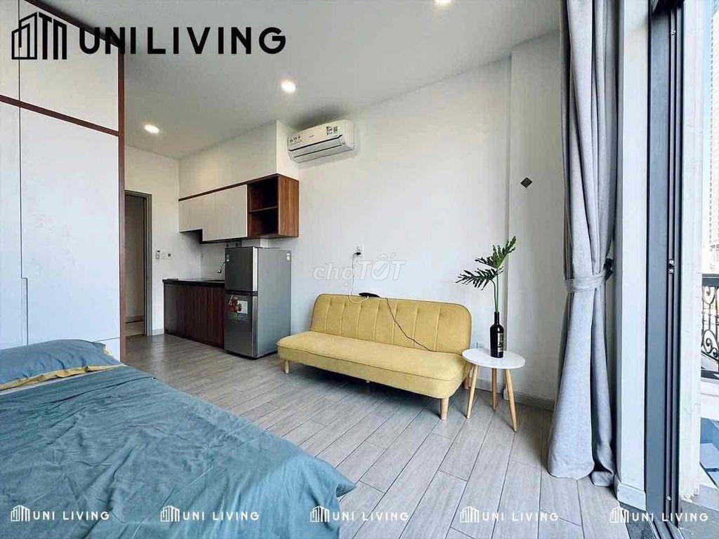 Căn hộ Studio ban công full nội thất Sư Vạn Hạnh Q10 gần Vạn Hạnh Mall
