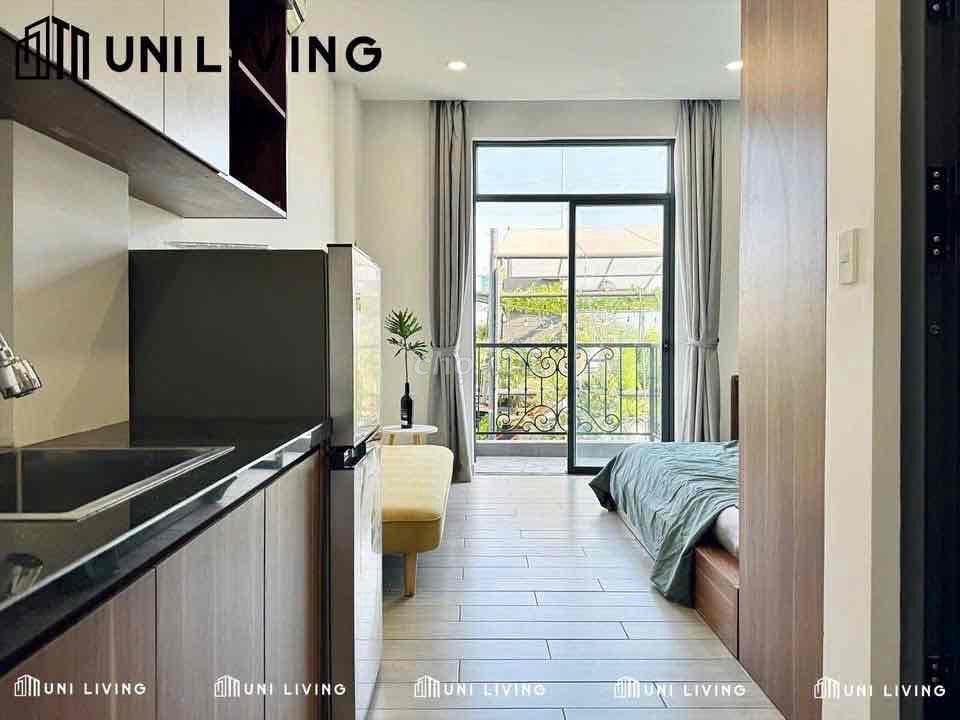Căn hộ Studio ban công full nội thất Sư Vạn Hạnh Q10 gần Vạn Hạnh Mall