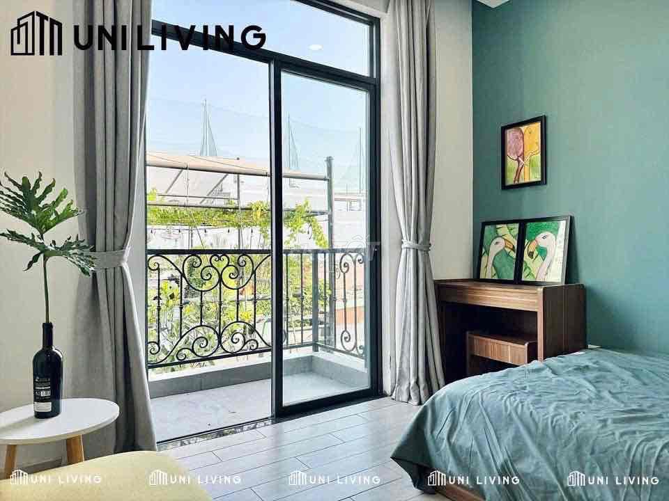 Căn hộ Studio ban công full nội thất Sư Vạn Hạnh Q10 gần Vạn Hạnh Mall