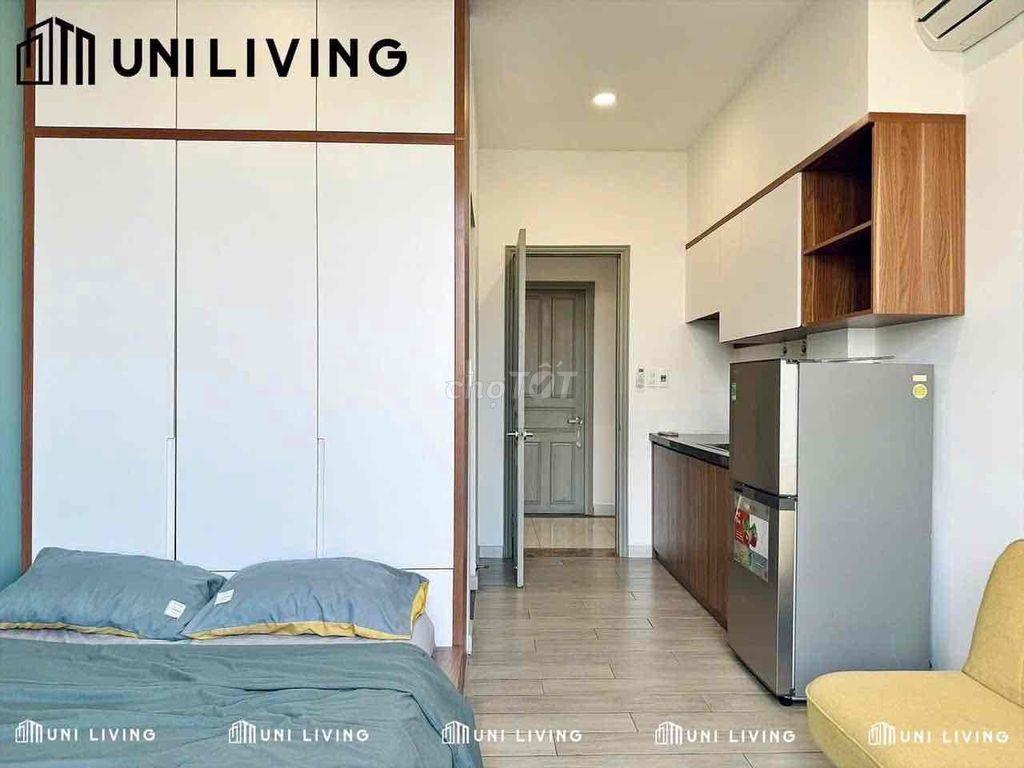 Căn hộ Studio ban công full nội thất Sư Vạn Hạnh Q10 gần Vạn Hạnh Mall