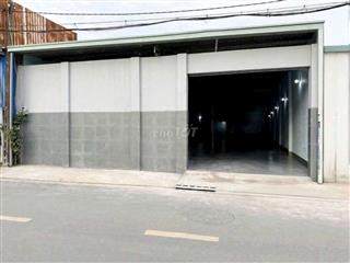 Kho Xưởng Mặt Tiền Đường Xe Tải 10 x 40m 1lửng