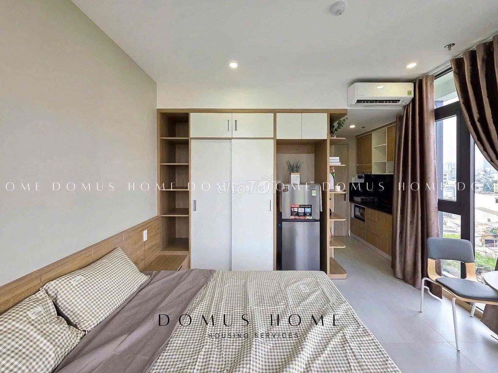 CHO THUÊ CĂN HỘ STUDIO BAN CÔNG FULL NỘI THẤT VIEW THÀNH PHỐ QUẬN 7