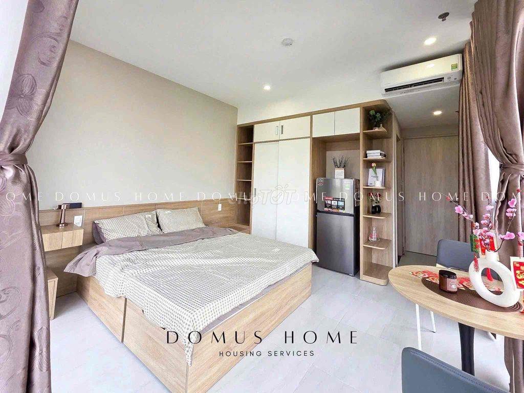 CHO THUÊ CĂN HỘ STUDIO BAN CÔNG FULL NỘI THẤT VIEW THÀNH PHỐ QUẬN 7