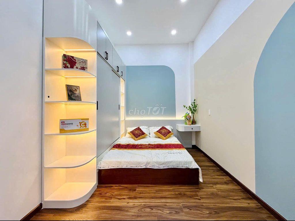 BÁN NHÀ NGUYỄN OANH THÔNG LÊ ĐỨC THỌ 60M HẺM XE HƠI ĐỖ CỔNG NHỈNH 5Đ