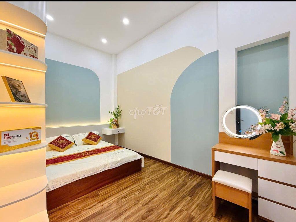 BÁN NHÀ NGUYỄN OANH THÔNG LÊ ĐỨC THỌ 60M HẺM XE HƠI ĐỖ CỔNG NHỈNH 5Đ