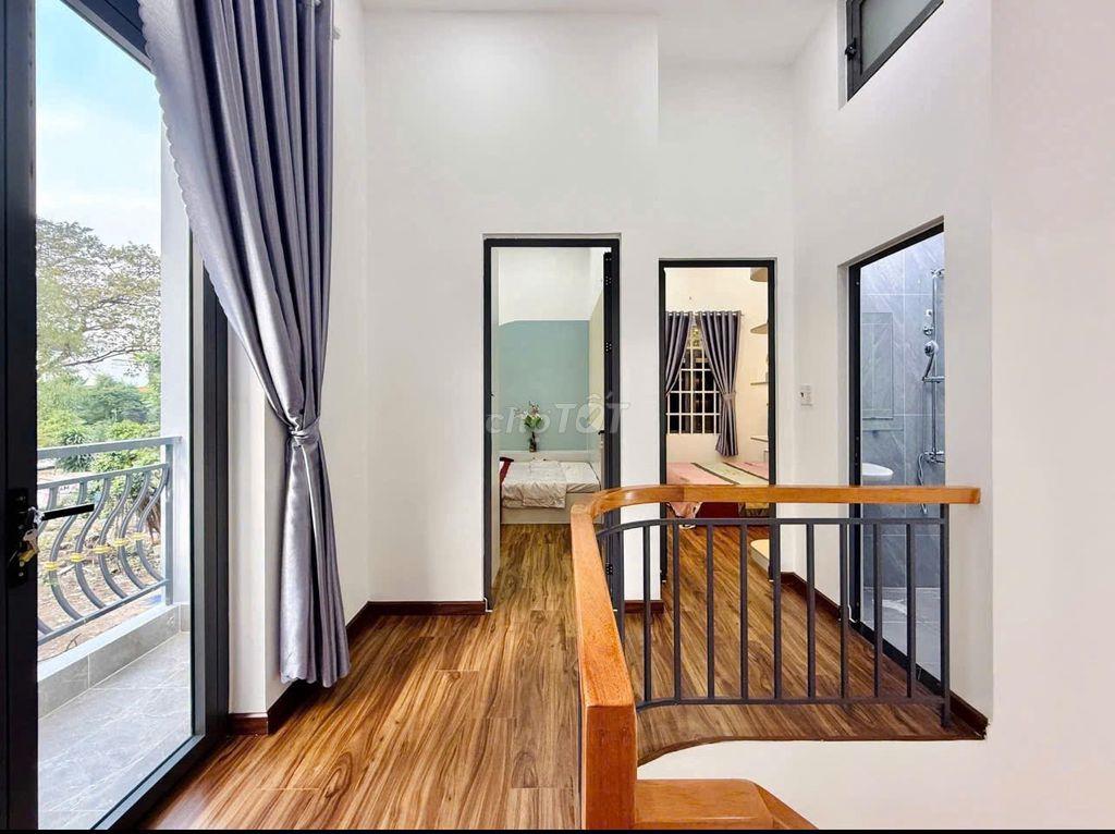 BÁN NHÀ NGUYỄN OANH THÔNG LÊ ĐỨC THỌ 60M HẺM XE HƠI ĐỖ CỔNG NHỈNH 5Đ