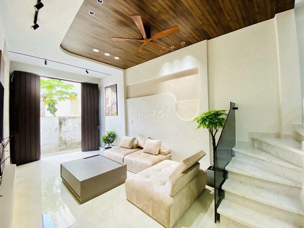 XINH LUNG LINH KHU AN NHƠN HẺM THÔNG THOÁNG 58M SỔ RIÊNG FULL NỘI THẤT