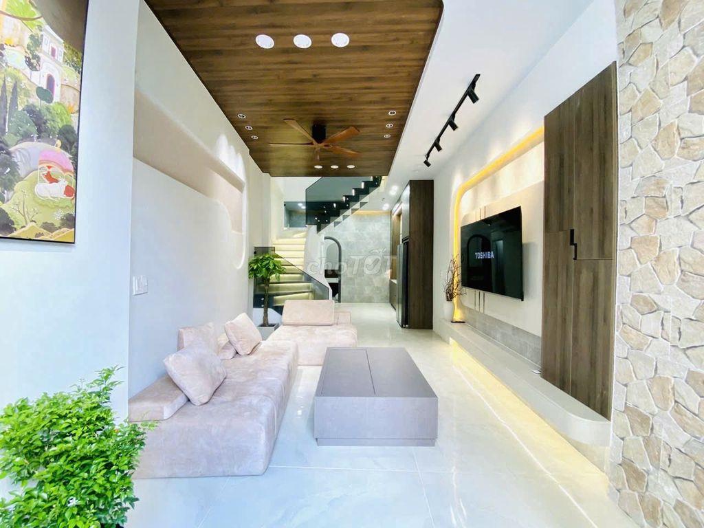 XINH LUNG LINH KHU AN NHƠN HẺM THÔNG THOÁNG 58M SỔ RIÊNG FULL NỘI THẤT
