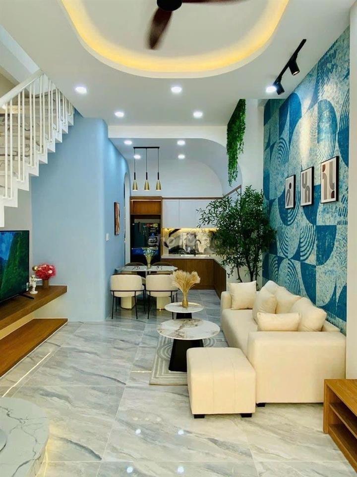 XINH LUNG LINH NGUYỄN THÁI SƠN 52M GẦN CHỢ GÒ VẤP HẺM 4M SỔ RIÊNG