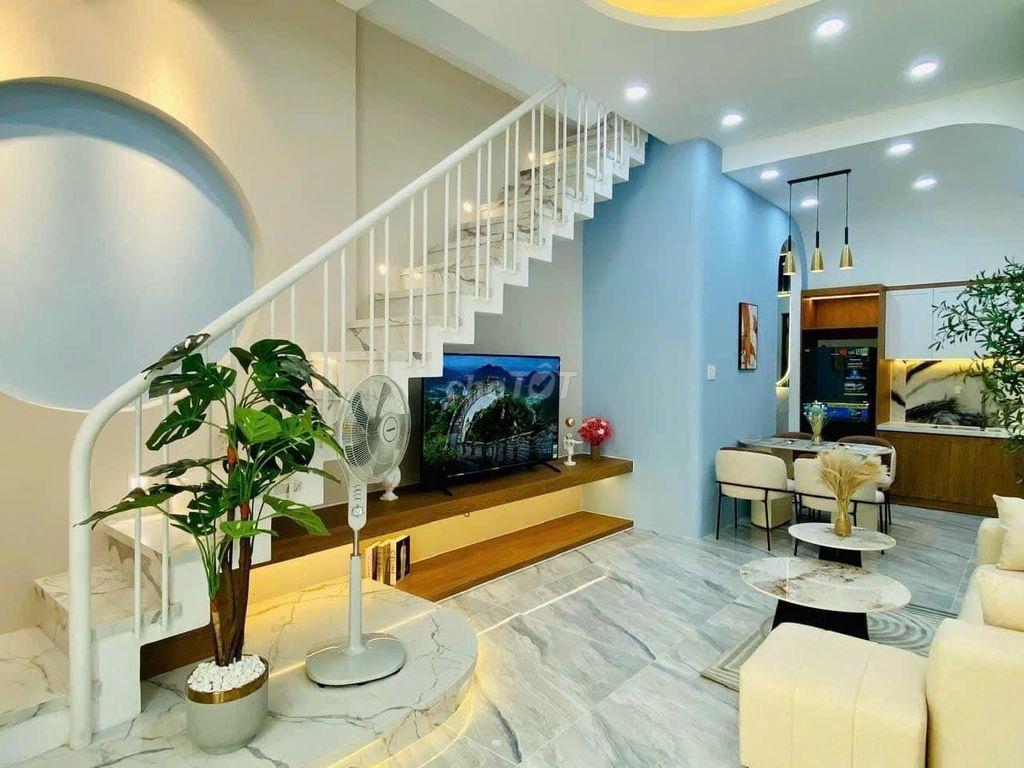 XINH LUNG LINH NGUYỄN THÁI SƠN 52M GẦN CHỢ GÒ VẤP HẺM 4M SỔ RIÊNG