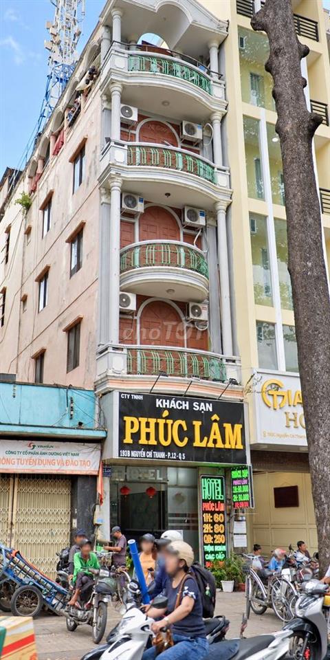 Bán nhà mặt tiền Nguyễn Chí Thanh, Q.5 với 112m2, 5 tầng, sổ hồng 35tỷ