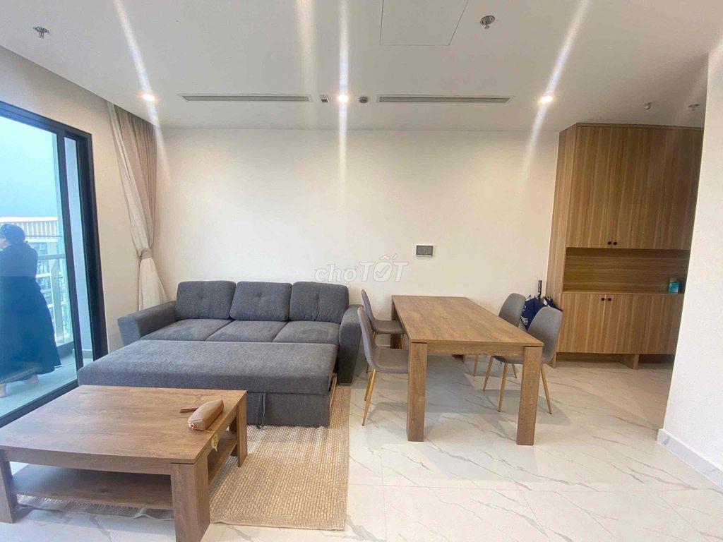 Cho thuê căn hộ OPUS1 2 phòng ngủ góc full nội thất mới nhà mới 100%