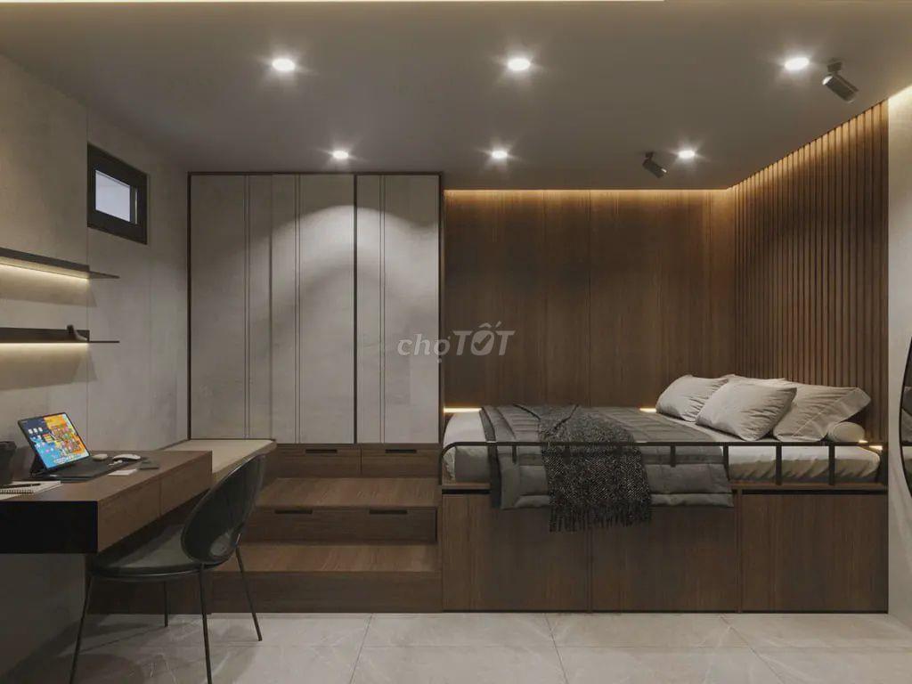 Cho thuê căn hộ 2 Phòng ngủ cao cấp rộng 60m2, 2PN, Full nội thất