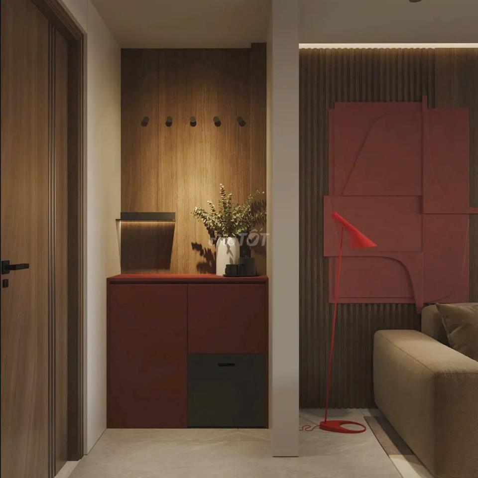 Cho thuê căn hộ 2 Phòng ngủ cao cấp rộng 60m2, 2PN, Full nội thất