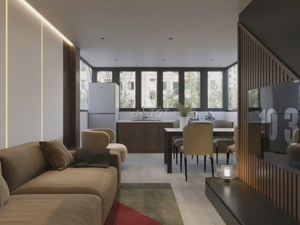 Cho thuê căn hộ 2 Phòng ngủ cao cấp rộng 60m2, 2PN, Full nội thất